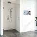 Tapo Creative profielloze nisdeur links 2 delig 120x200cm gunmetal