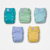 Bambino Mio Splash About Set van 5 herbruikbare luiers in pastelkleuren
