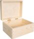 Creative Deco Houten opbergdoos met deksel | 19,5 x 15 x 10 cm | Natuurlijk | Hout