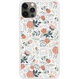 Apple Siliconen hoesje compatibel met iPhone 12 Pro Rose Dance