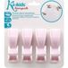 Kiokids Set de pinces à épiler en mousseline rose