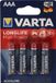 Varta Max-Tech 4703 Micro AAA-blister de 4