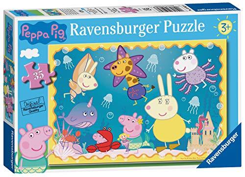 Ravensburger Peppa Pig Onderwater Adventures 35 Stuk puzzel voor kinderen vanaf 3 jaar