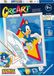 Ravensburger CreArt Sonic Schilderen op nummer, schilderset, afmetingen 25 x 18,30 cm, spelletjes voor kinderen 9 jaar, cadeau-idee, cadeau voor kinderen 9 jaar