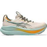 ASICS GEL-NIMBUS 28 TR Neutrale schoen Heren - beige, turkoois, Maat 43,5