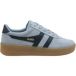 Gola Grandslam Suede CLA589BY Sneakers, Air Bleu Marine Rubber, 38 EU