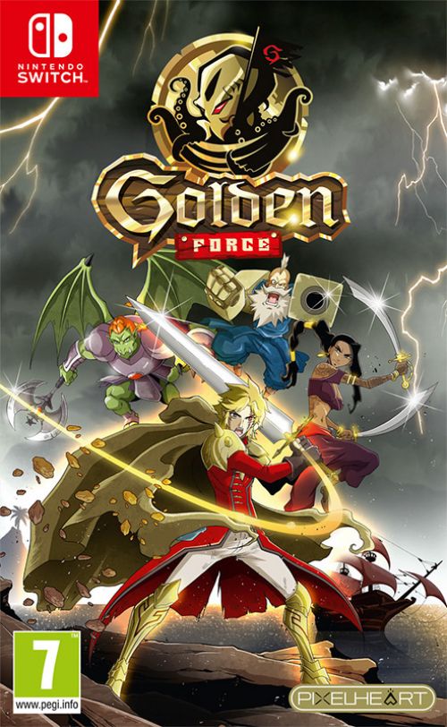 PixelHeart Golden Force - Nintendo Switch