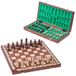 Jeu d'échecs en bois – 40 x 40 cm – fabriqué à la main