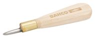 Bahco Couteau d'électricien | manche en bois | 25 mm - 2820EK-01