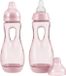 Difrax Babyfles Handgreep - 240 ml - Roze - 2 Stuks - Anti Koliek