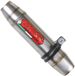 GPR Exclusive Deeptone Inox YZF-R 125 IE 17-19 Euro 4 Non homologué Système d'échappement complet Argent