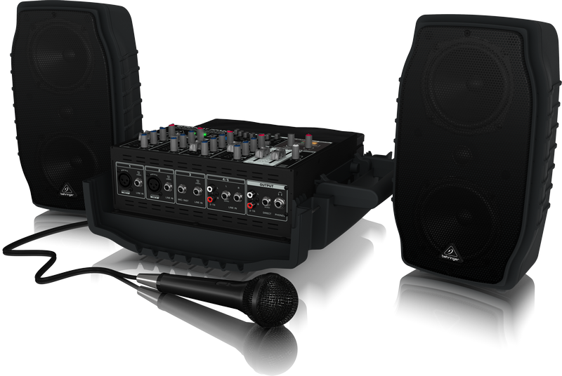 Behringer PPA200 - PA-geluidssysteem - 200 watt - Zwart