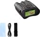 Jumelles numériques 4K vision nocturne – appareil de vision nocturne infrarouge zoom 8x, mémoire 64 Go – caméra d'extérieur et de chasse, noir