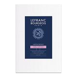 Lefranc Bourgeois 806331 Kartonnen schilderboards van katoen, dubbele witte universele primer voor acrylverf en olieverf, schilderboards voor professionals en hobbyschilders - 27x19cm, Blanc