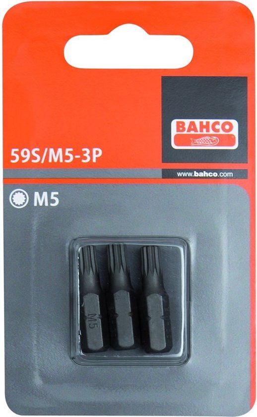 Bahco BITS XZN M3 25MM 1/4 3P