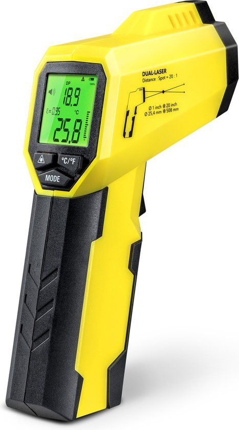 Trotec Pyrometer-dauwpuntscanner BP25