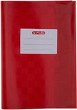 Herlitz 5205034 hechthoezen A5 knutselstructuur, 25 stuks, rood