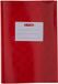 Herlitz 5205034 hechthoezen A5 knutselstructuur, 25 stuks, rood