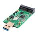 KALEA-INFORMATIQUE mSATA naar USB3 Adapter voor lezen en schrijven naar een mSATA SSD vanaf een USB 3.0-poort