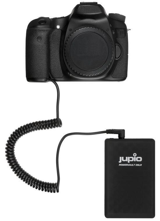 Jupio PowerVault DSLR externe accu voor Nikon D3300 PowerVault DSLR externe accu voor Nikon D3300