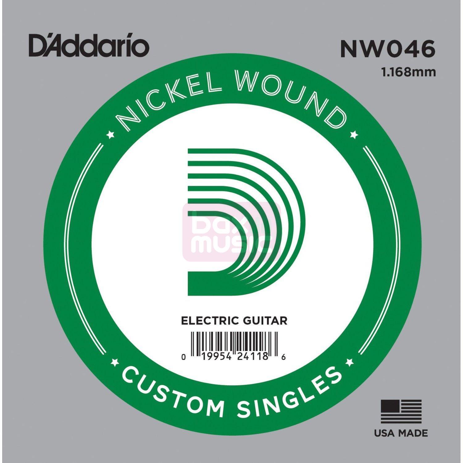 D'ADDARIO Daddario NW046 losse snaar voor ak. en elektrische gitaar