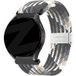 Bandz Amazfit Active 2 Bracelet tressé en nylon (Noir mélange)