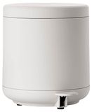 Zone Denmark Ume Pedaalemmer - Prullenbak Badkamer Softclose - Afvalemmer Klein - Toilet & Badkamer Accessoires - Kunststof - 4 liter - 22 x 19,5 cm - Soft Grey