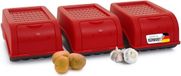 Novaliv boîte de conservation pour pommes de terre | 3x petit 3,5L | ROUGE