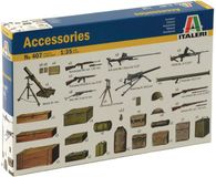 Italeri Modelbouwpakket Militaire voertuigen - 407 Accessoires Military Plastic - 1:35 - Modelbouw