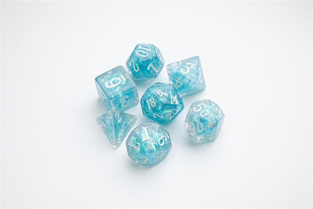 GameGenic Candy-Like Series Dice Set - Blueberry (7 stuks)