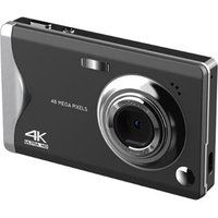 Aiorber Digitale camera, 48 MP, 1080P FHD, 3,0 inch, 16x digitale zoom, zwart