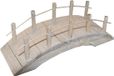 Rayher 56633000 Houten brug 10x4x4,5cm