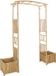 vidaXL Arche de jardin bambou naturel 177 x 40 x 205 cm