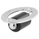 WAGNER 01722001 Schuifrol/meubelrol DESIGN - zilver/zwart, diameter Ø 15 mm, schroefplaat, draagkracht 15 kg