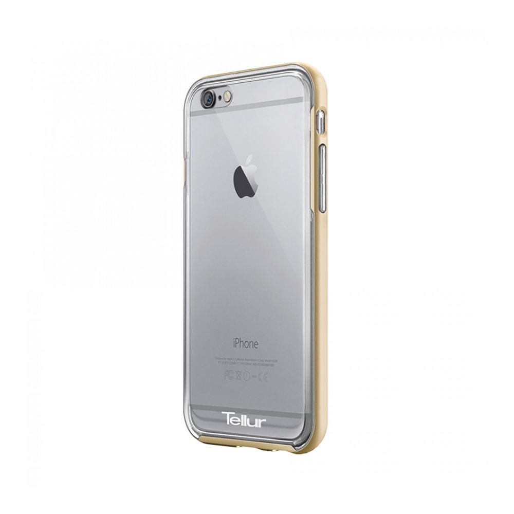 TELLUR TLL118164 iPhone 6s Mobiele telefoon behuizing Goud, Transparant