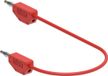 Electro PJP 214-CD1-50R Meetsnoer [Bananenstekker - Bananenstekker] 0.50 m Rood 1 stuk(s)