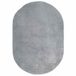 VidaXL Hoogpolig vloerkleed NAVARRA 300x200 cm polyester lichtgrijs