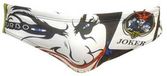 Turbo Slip de natation New Jocker Noir/Gris 7-8 Ans Garçon