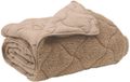 vidaXL Volledig Jaar Dekbed 200 x 220 cm Nee Taupe Ademend