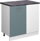 Vicco R-Line Hoekkast – 86 cm, WB Antraciet Blauw-grijs