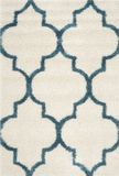 Safavieh Vloerkleed Rose Rechthoek Polyester Ivoorkleurig 91 x 152 cm