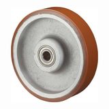 BS Rollen Zwenkwielen Reservewiel polyurethaan band Ø 150 mm 700 kg