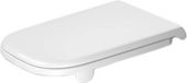 Duravit D-Code closetzitting Vital met deksel en hoekbuffers Wit