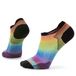 Smartwool Run Zero Cushion Pride Rainbow Print Korte Sokken Veelkleurig EU 46-49 Homme