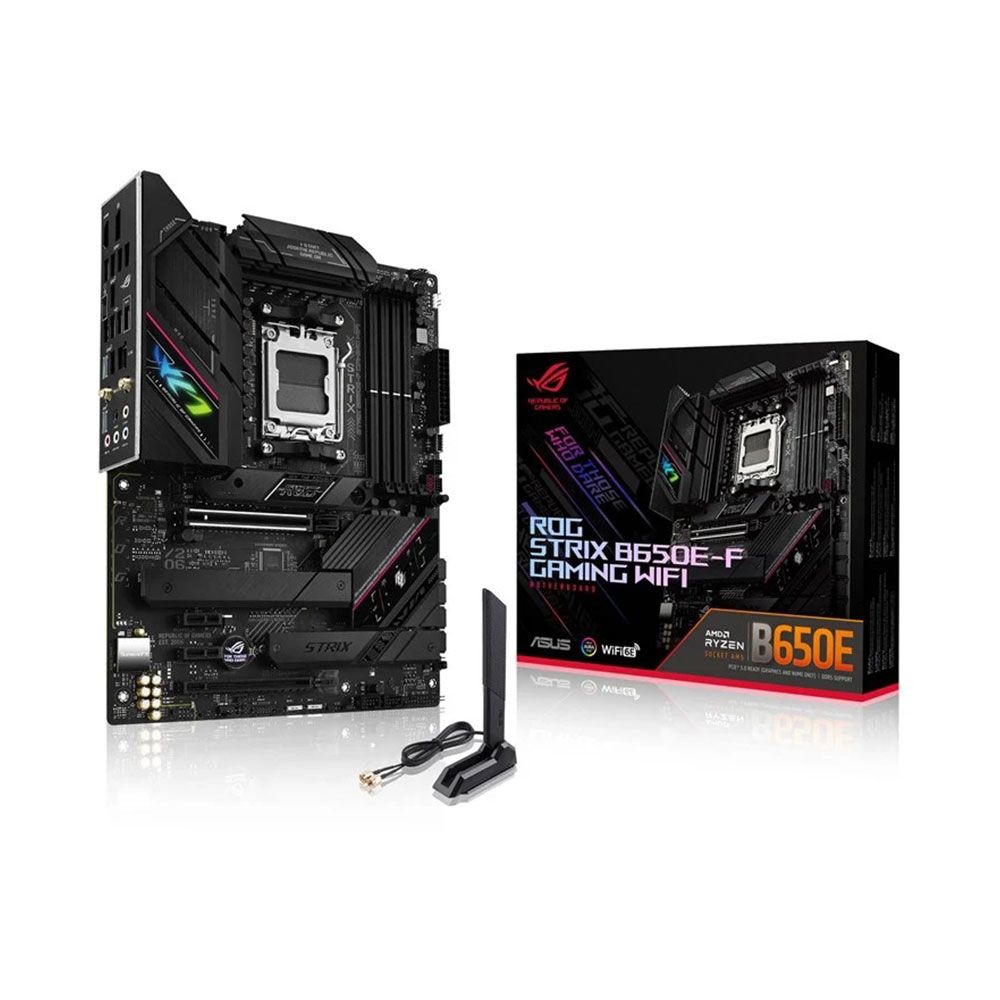 ASUS ROG STRIX B650E-F GAMING WIFI - AMD B650 - Socket AM5 - ATX Motherboard