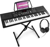 MAX KB15 Keyboard set met koptelefoon en keyboardstandaard