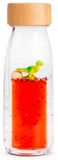 Petit Boum - Babyspeelgoed sensorische fles met geluid - Rood