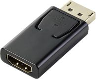 Renkforce RF-5506962 DisplayPort / HDMI Adapter Zwart