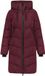 Geisha manteau d'hiver matelassé - rouge foncé