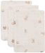 Jollein Hydrofiele Washandjes Animal Friends 3 Stuks Katoen 15x20cm